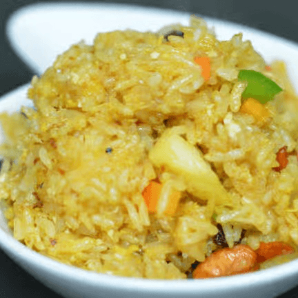 Side Pineapple Fried Rice.