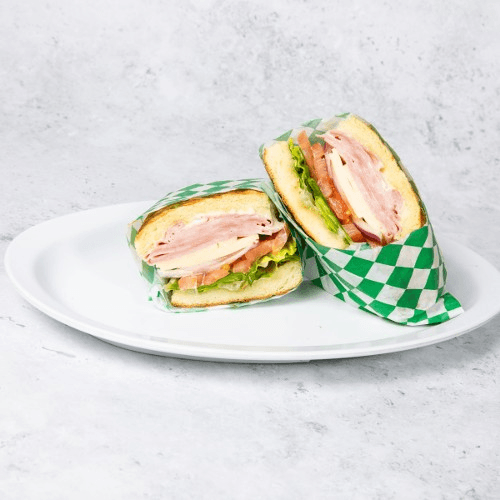 Ham & Swiss Panini Sandwich