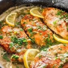 Grilled Chicken Piccata.