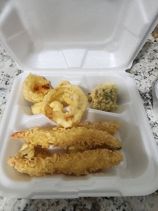 Tempura Shrimp Appetizer.