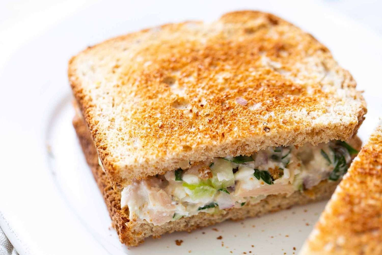 Tuna Salad Deli Sandwich.