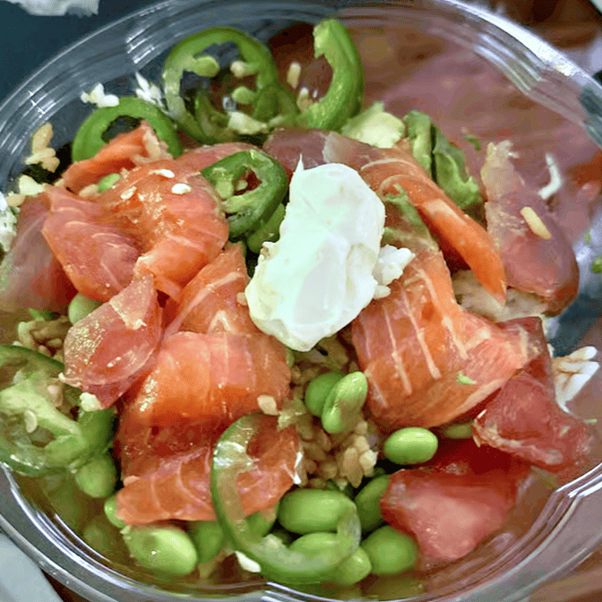 Create Your Own Poke Bowl.