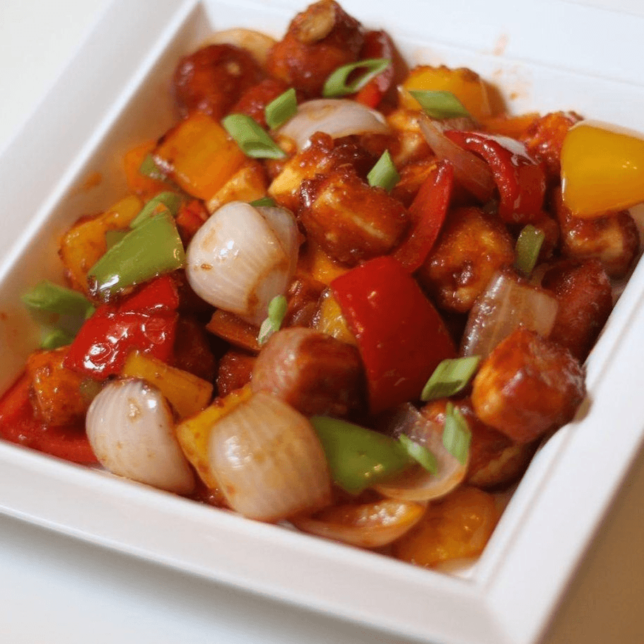 Chili Paneer (Dry).