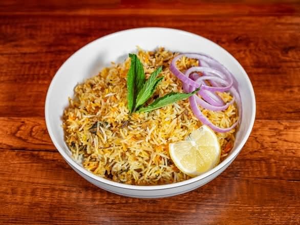 Shrimp Biryani.