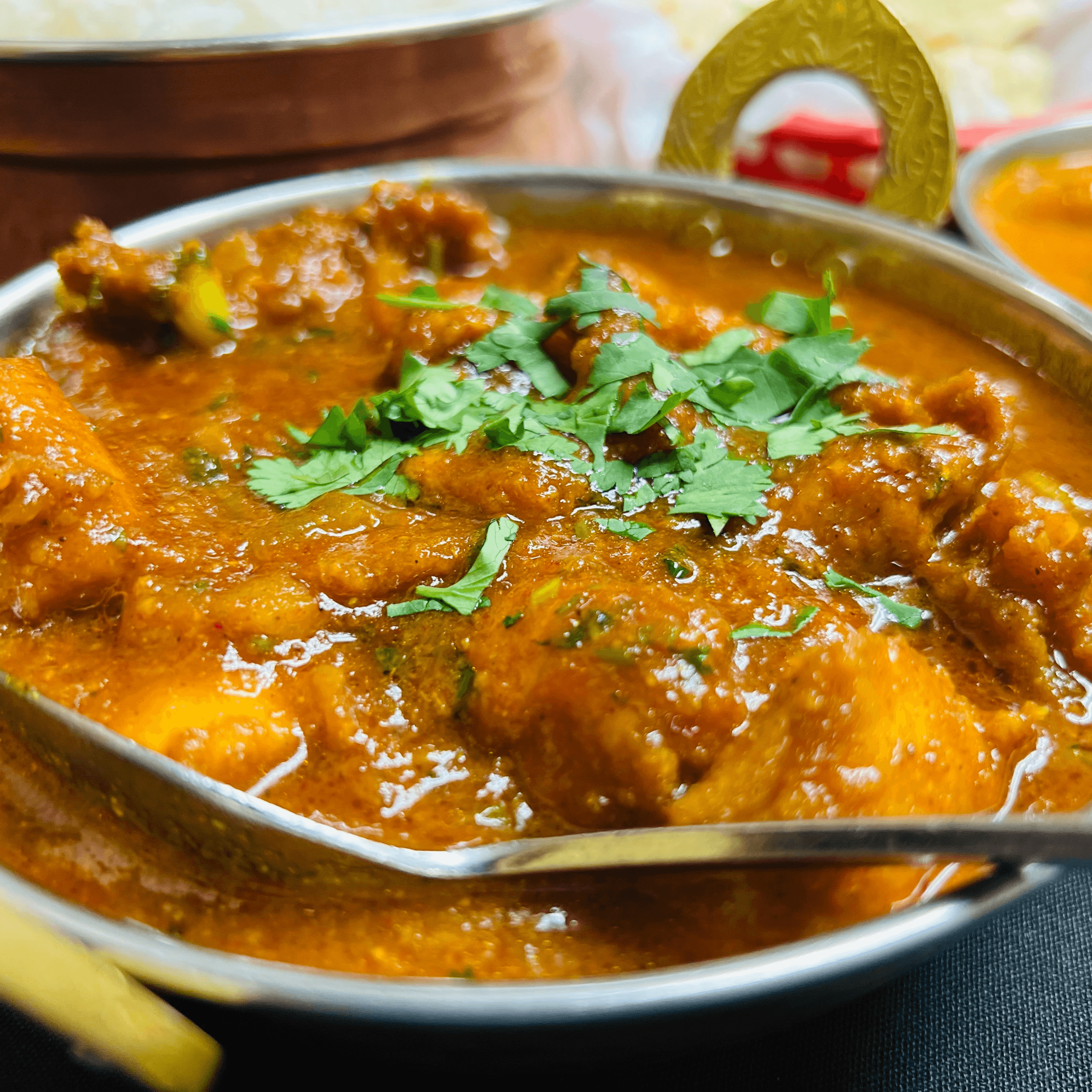 Lamb Honey Curry (GF).