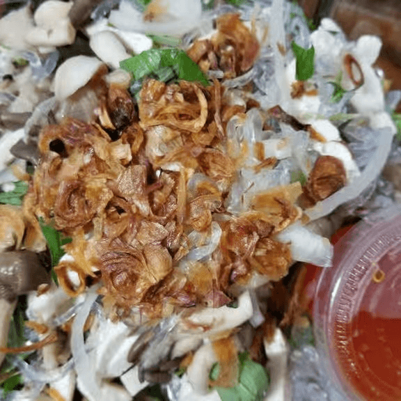 Oyster Mushroom Salad.