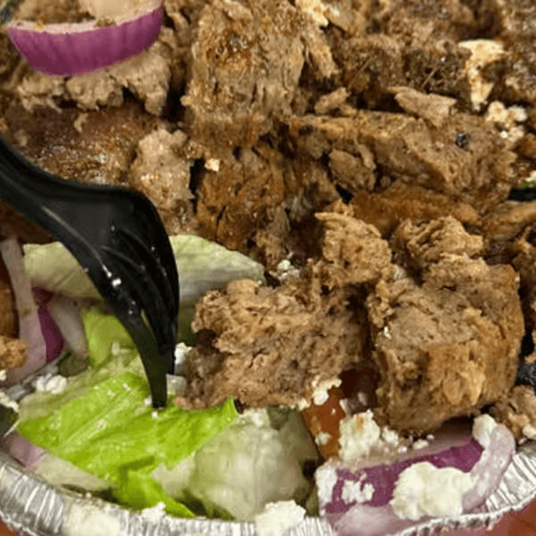 Lamb & Beef Salad.