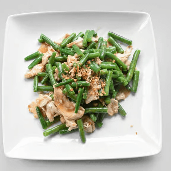 Sc - garlic green bean.