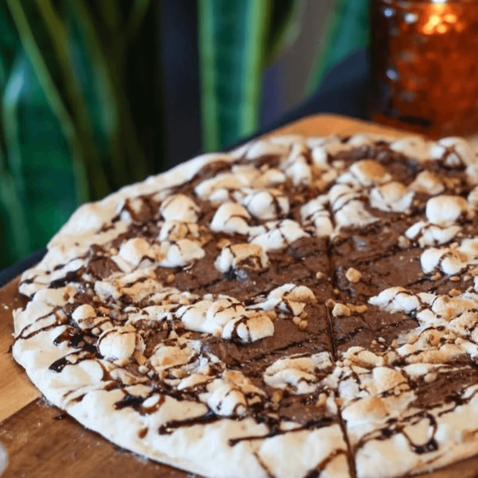 Smores pizza.
