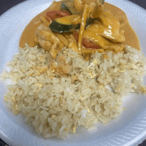Red Curry Chicken (Lunch).