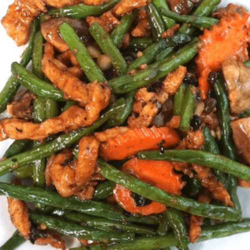 String Bean Chicken.