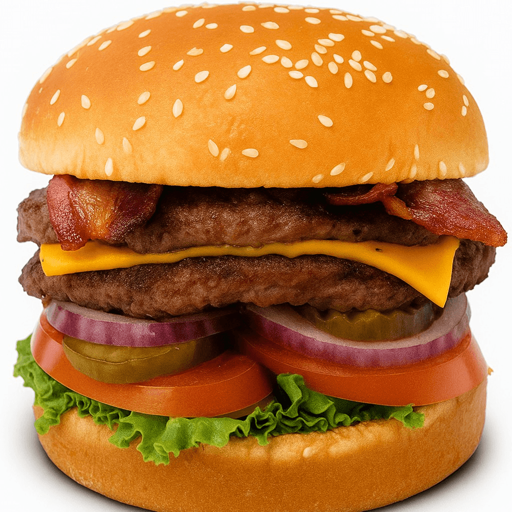 Double Texas Bacon Cheeseburger.