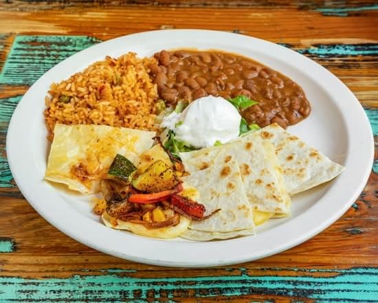 Vegetables Quesadilla.