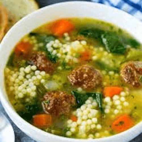 Italian Wedding Soup.