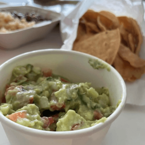 Guacamole & Chips.