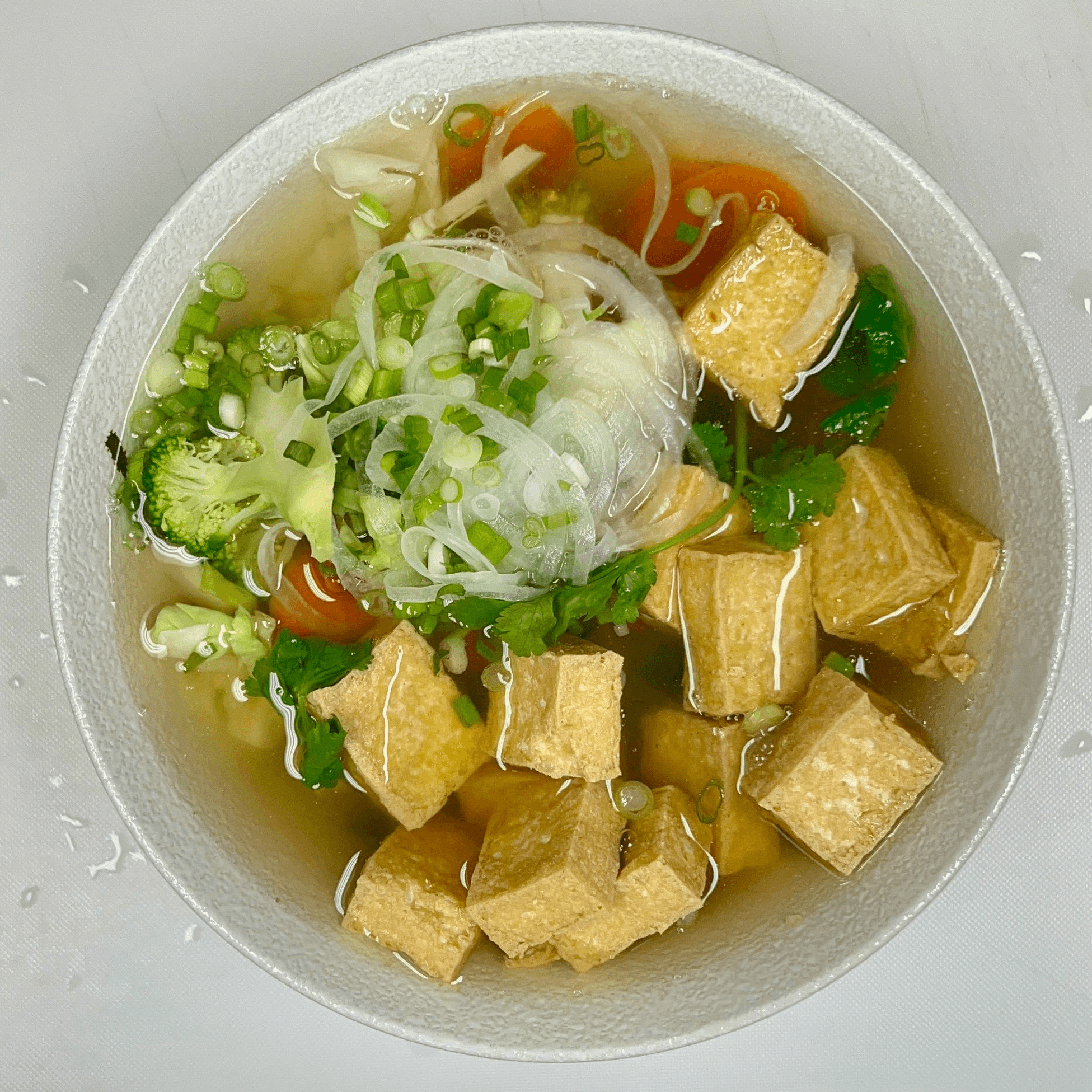 P09. PHO Vegetable Mix Fried Tofu.