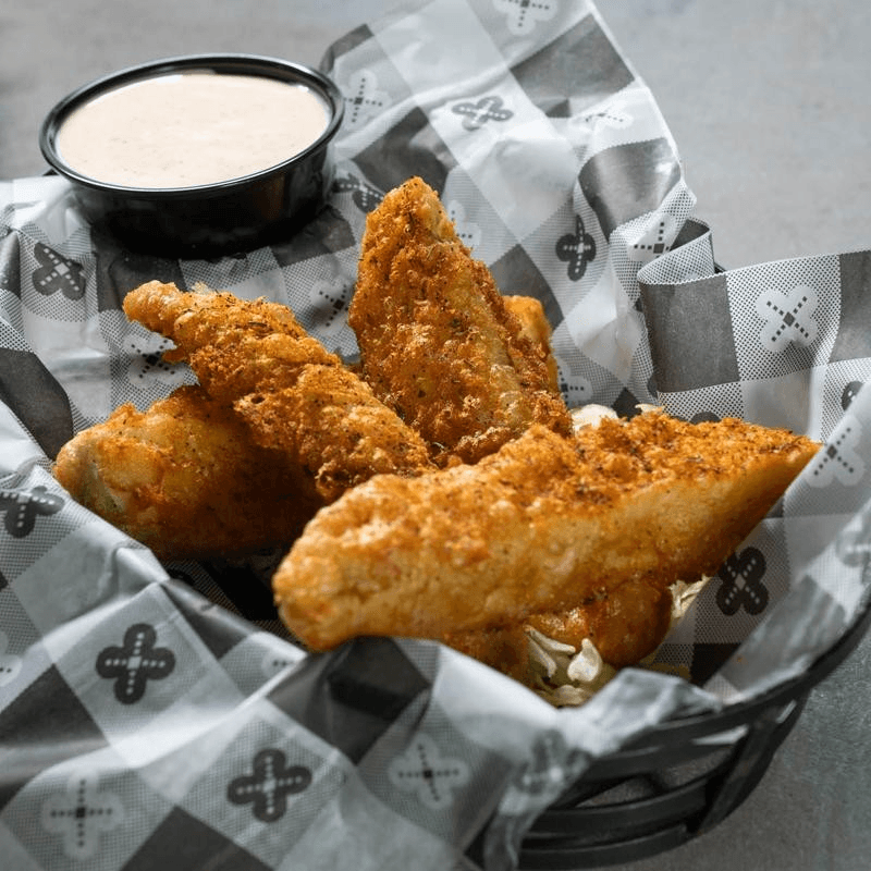 Cajun fried pickles.