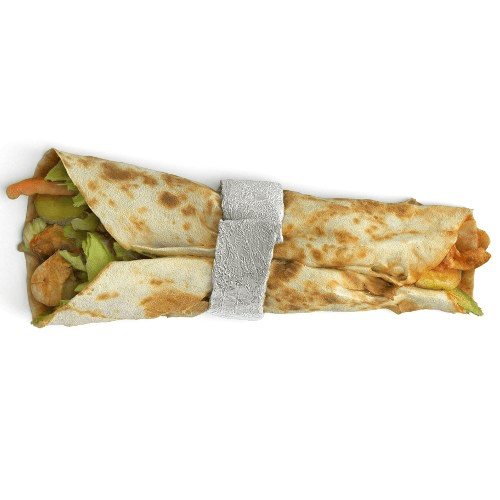 Chopped Grilled Chicken Wrap