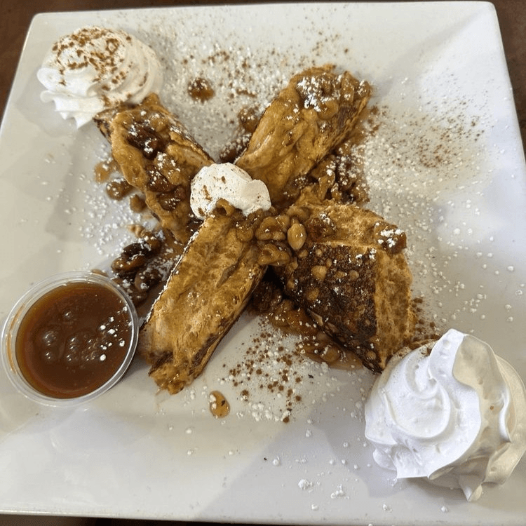 Pumpkin Filled French Toast.