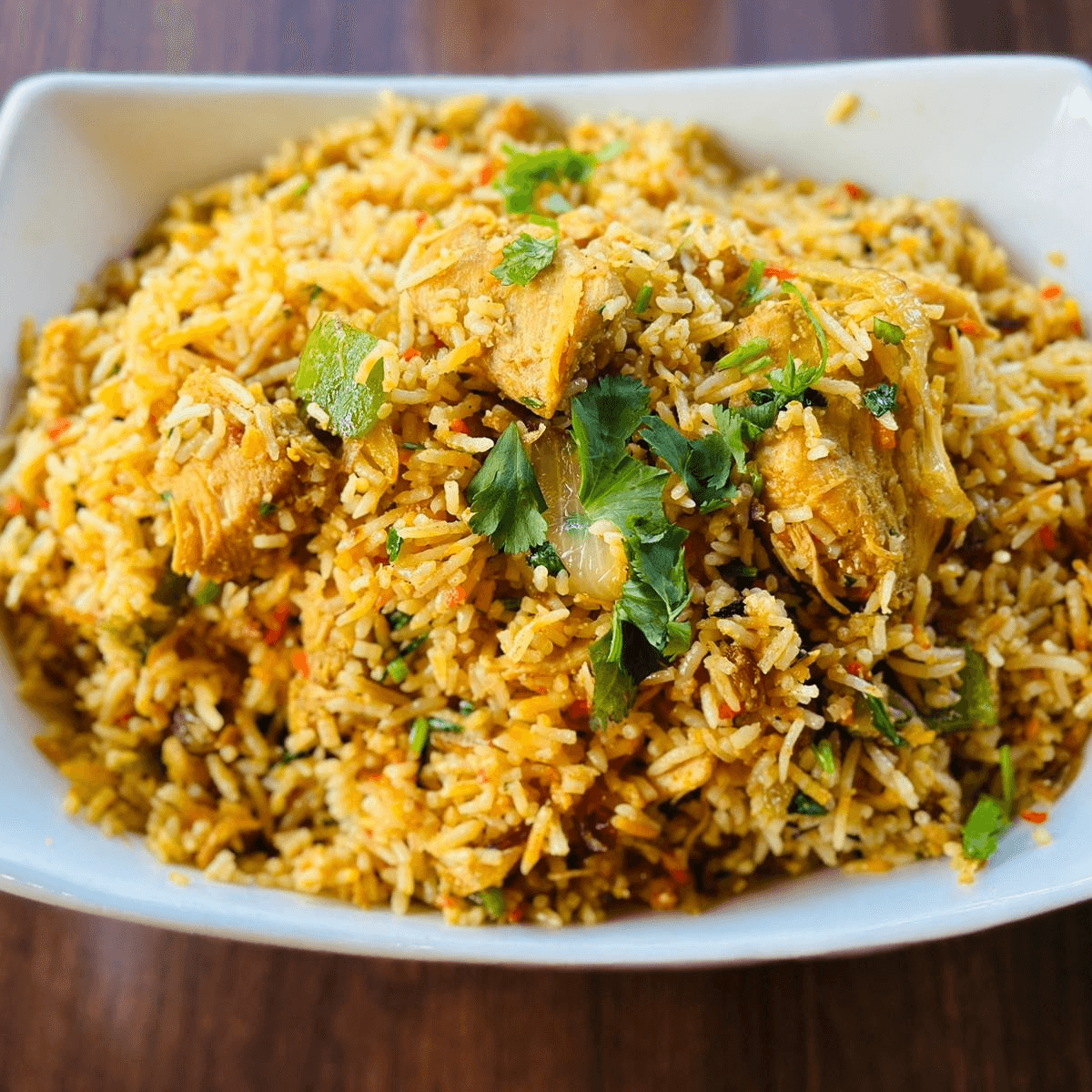 Chicken Biryani.