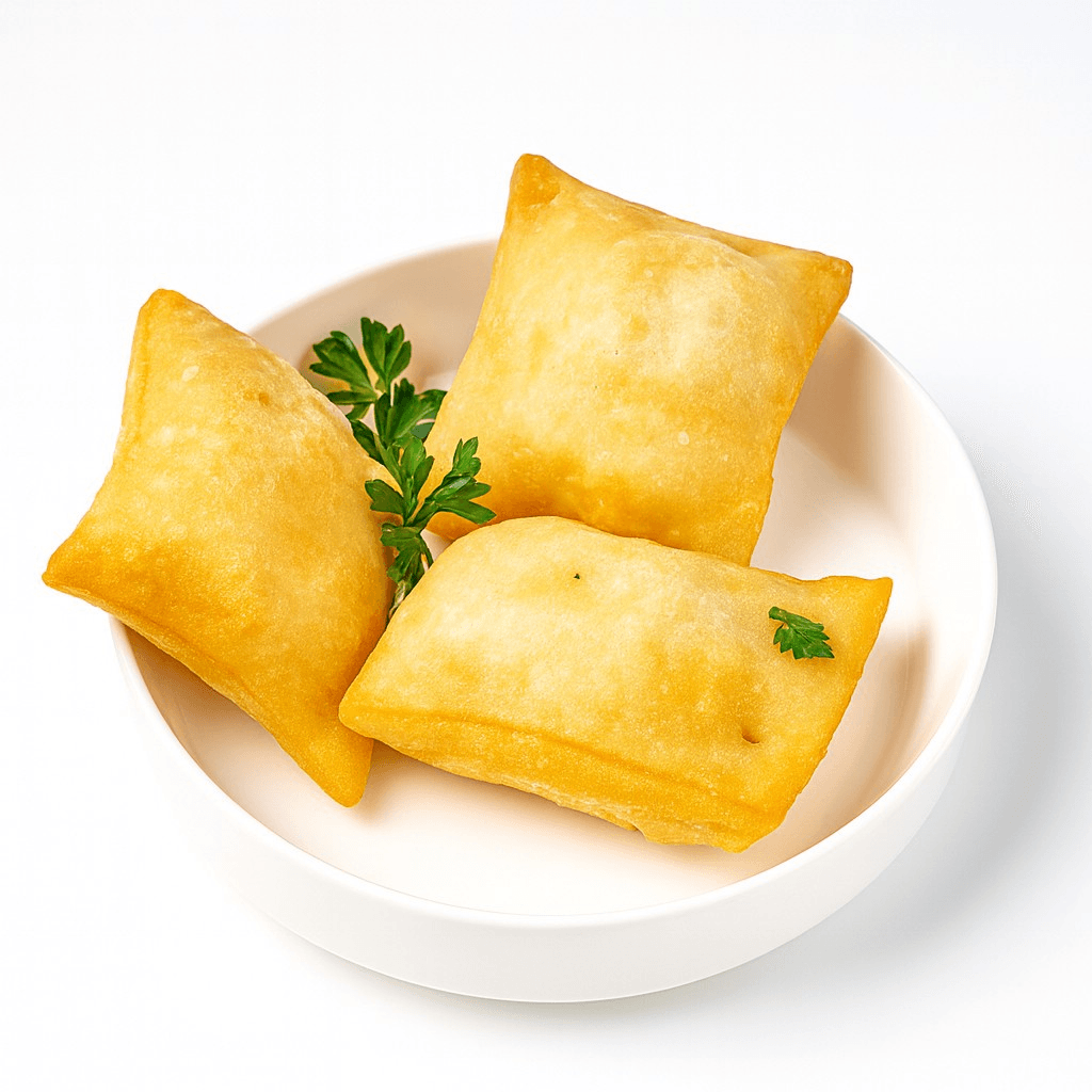 Cheese Samosa.