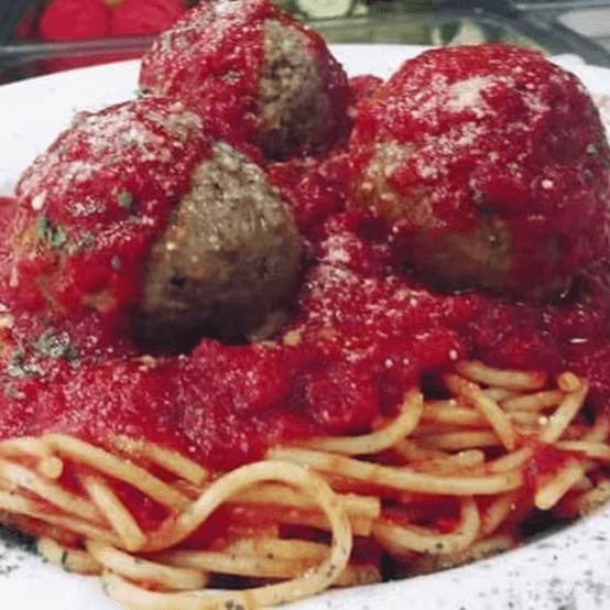 Spaghetti & Sausages.