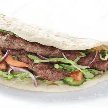 Beef Gyro Sandwich.