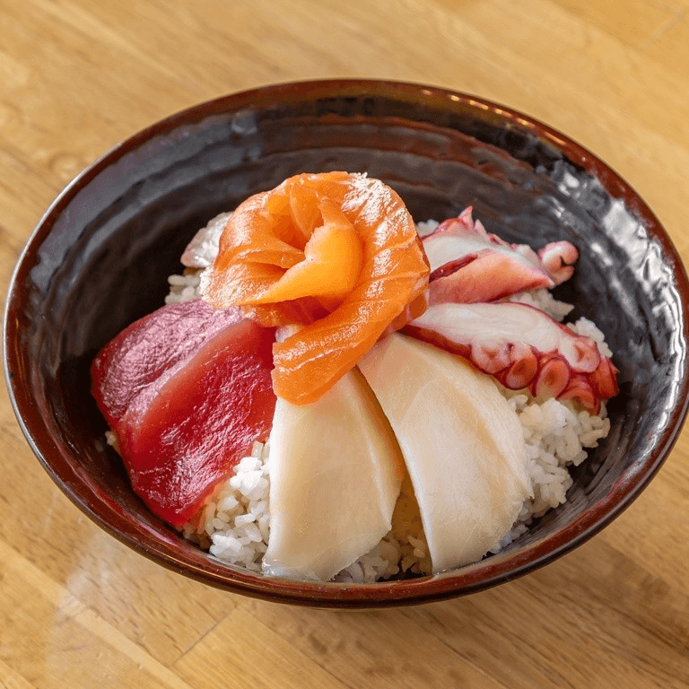 Chirashi (10 Pieces Chef's Choice).