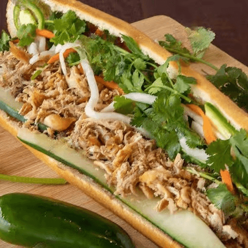 B8. Vegetarian / Bánh Mì Chay.