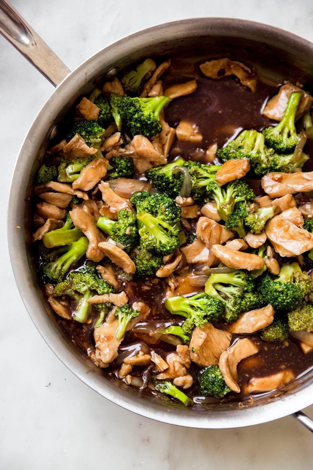 Broccoli stir fry.