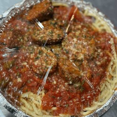 Spaghetti with Marinara Sauce.
