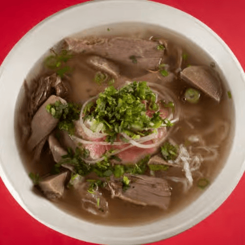 Brisket and Beef Ball Pho.