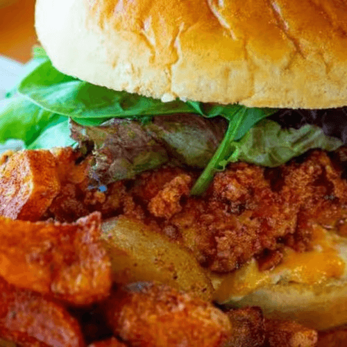 Pimento Chicken Sandwich.