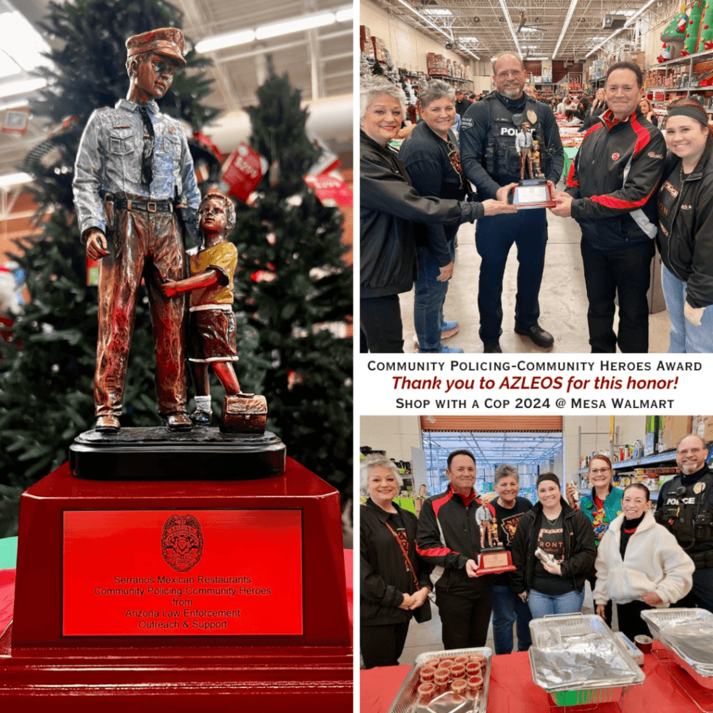 Serrano’s Supports Shop with a Cop