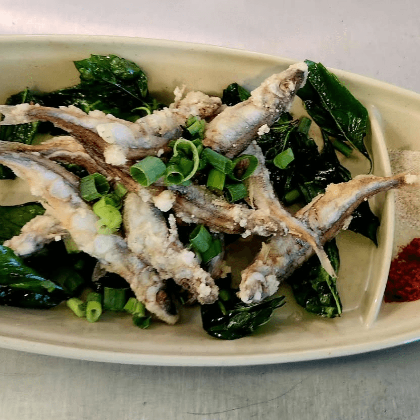 Salt & Pepper Fried Egg Fish 鹹酥多春魚.