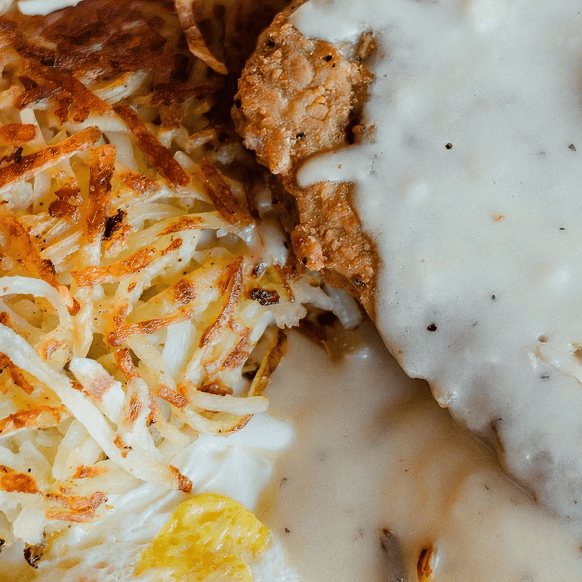 Chicken Fried Steak & Eggs.