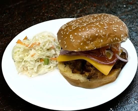 Pulled Pork Sandwich.