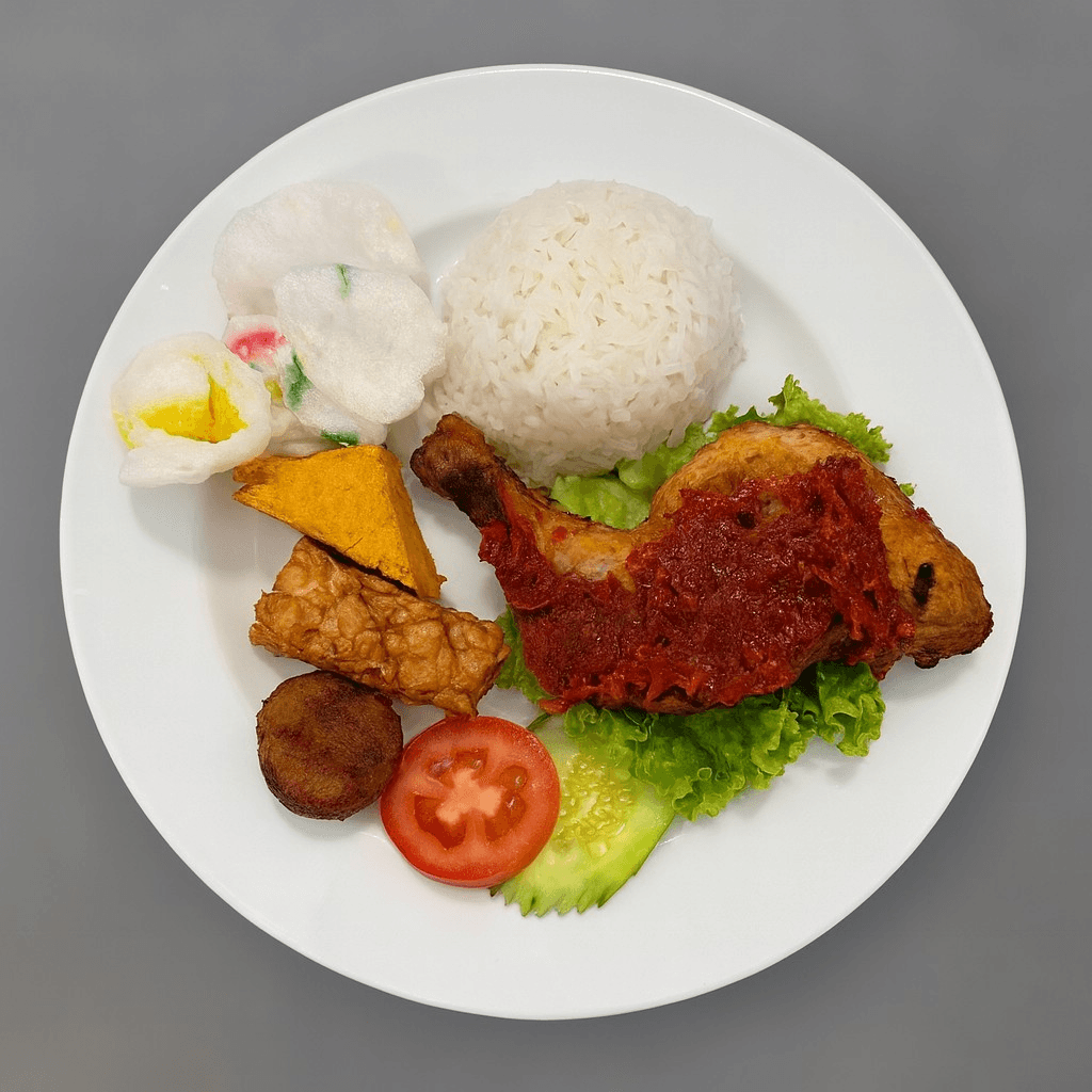 D9. Ayam Goreng Bumbu Kunyit.