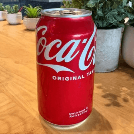 Coca-Cola, Regular.