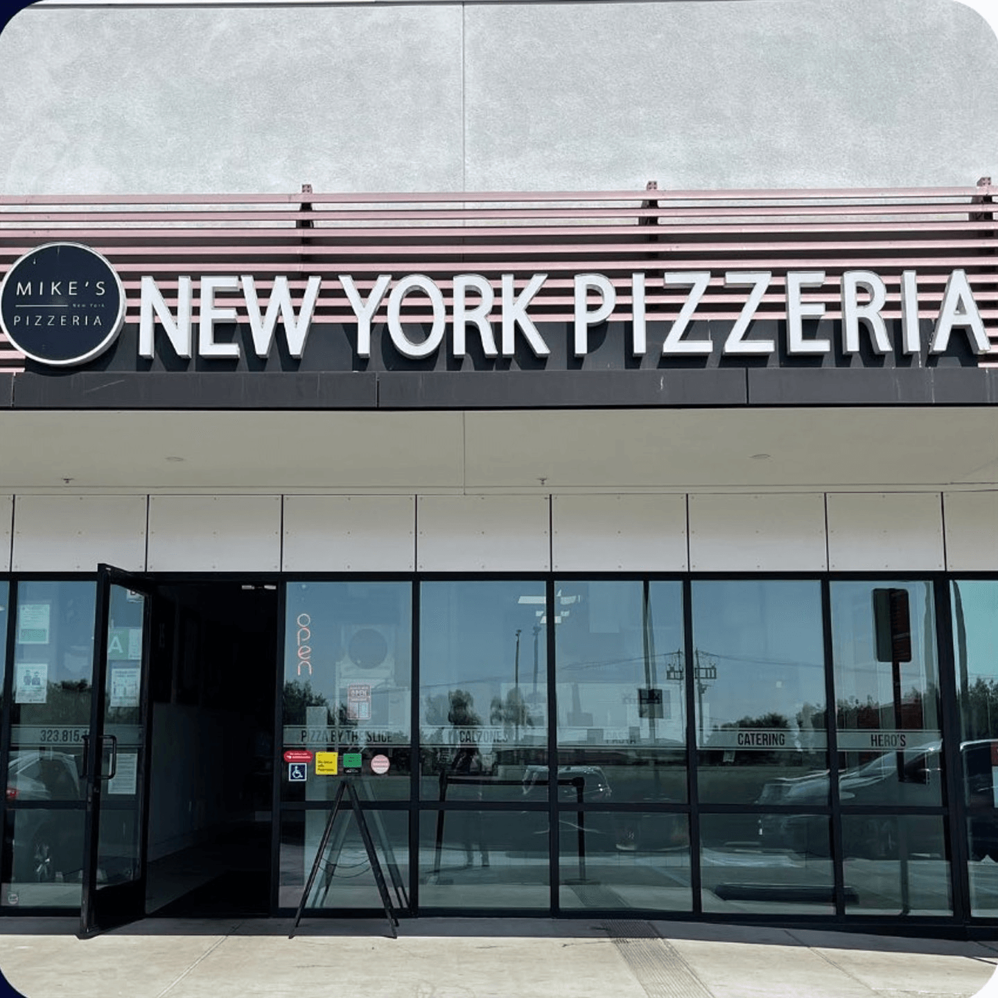 Welcome to Mike’s New York Pizzeria