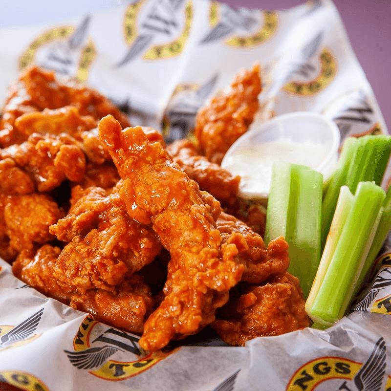 48 Pc Boneless Wings.