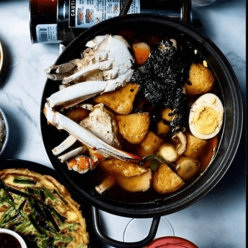 Fishcake & Crab Soup 꽃게어묵탕.