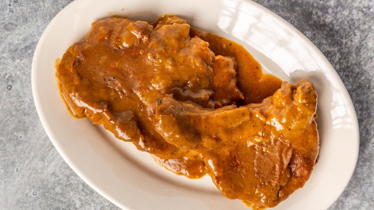 Smothered Pork Chops.
