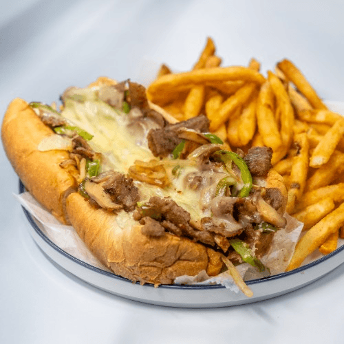 Regular Philly Cheese Steak.