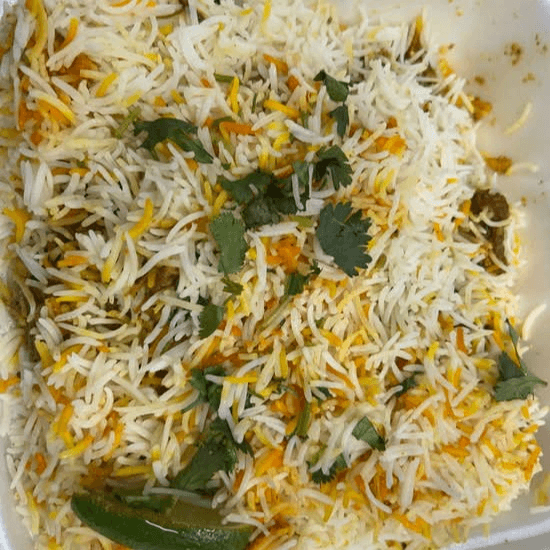 Guntur Mastan Goat Biryani.