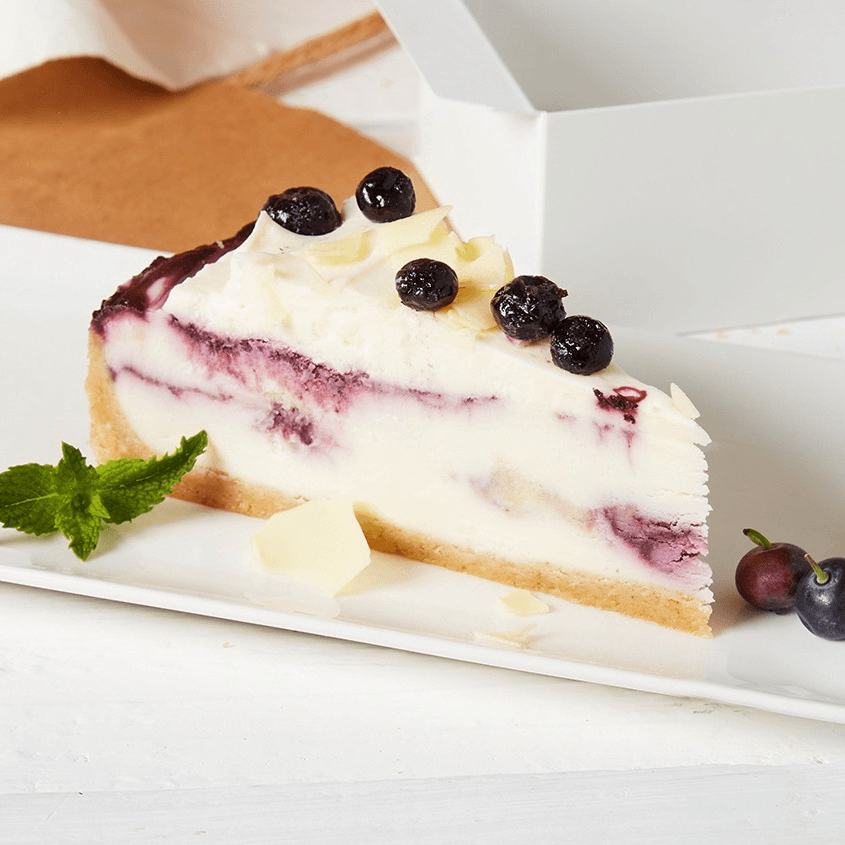 Blueberry Cheesecake.