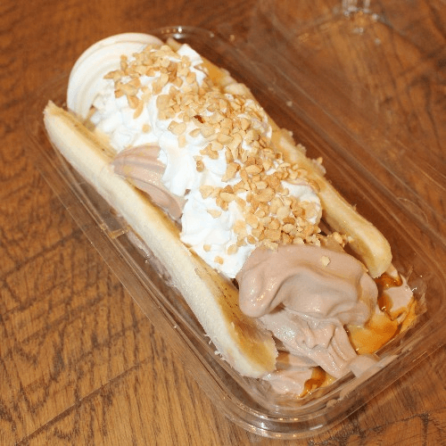 Soft Serve Banana Split