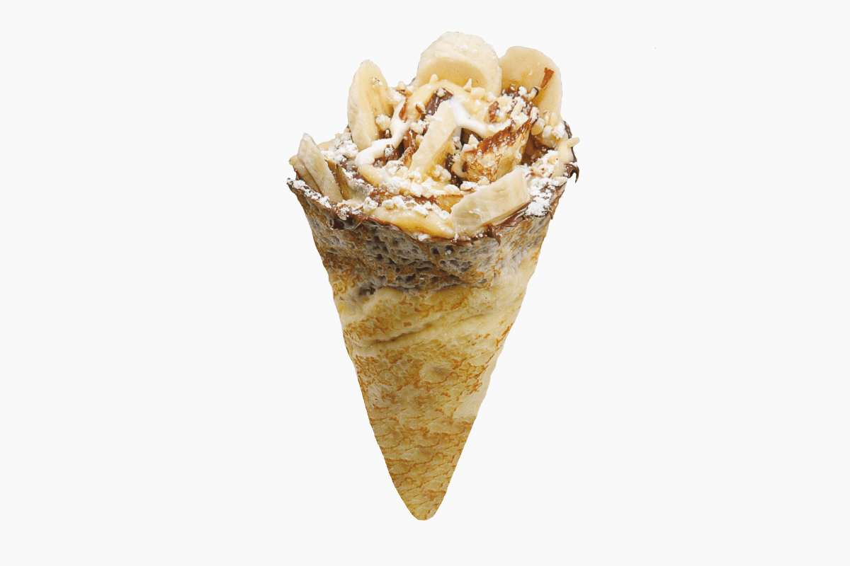 23. Almond Banana Nutella.