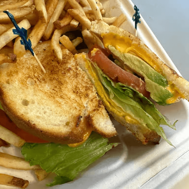 Grilled Vegetarian Sandwich.