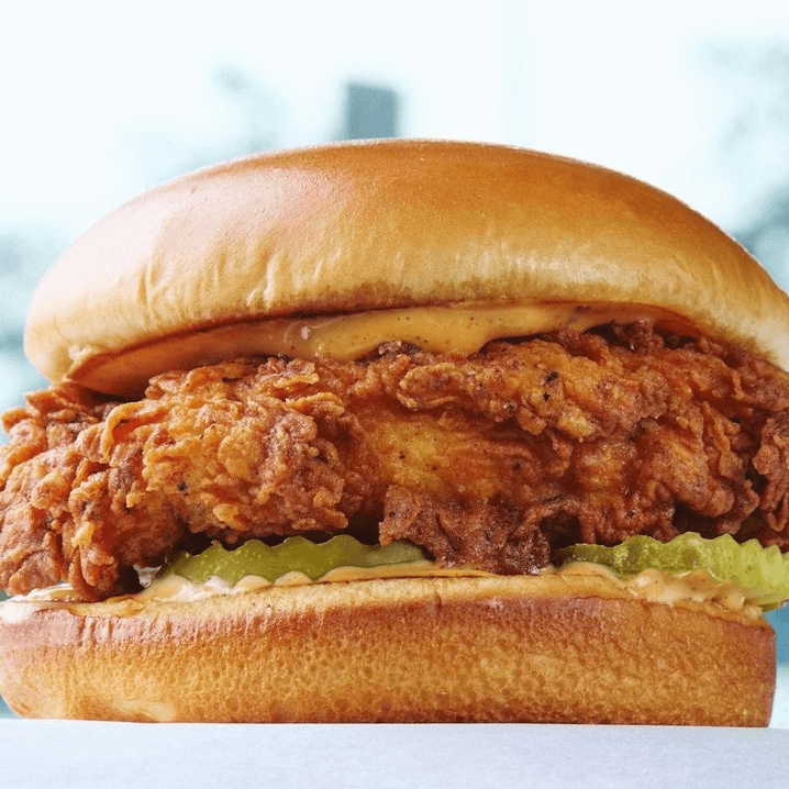 Crispy Chicken Sandwich, Fries & Drink.